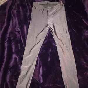 American Apparel shiny leggings